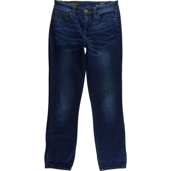 J. Crew Denim - J.Crew Cropped Reid Capri Jeans 25 Stretch A177